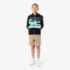 Colorblock Zipped Hoodie