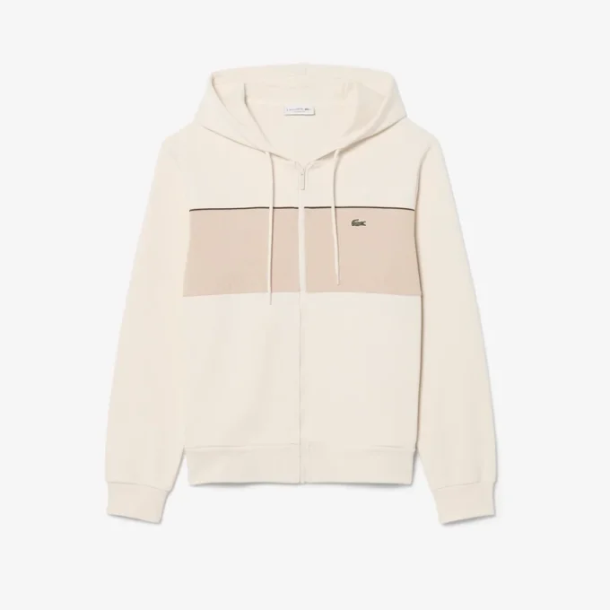 Colorblock Zipped Hoodie