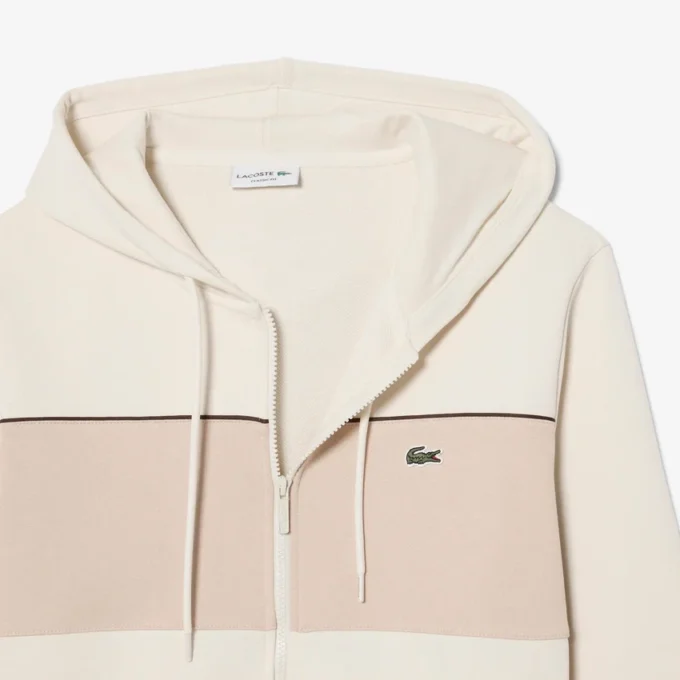 Colorblock Zipped Hoodie