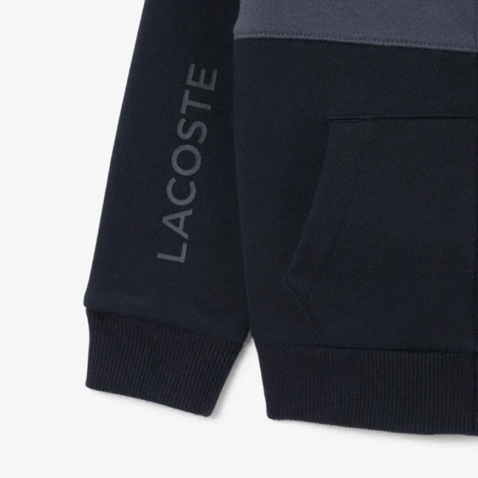 Colorblock Zipped Hoodie