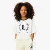 Contrast Badge Cotton T-Shirt