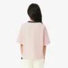 Contrast Badge Cotton T-Shirt