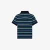 Contrast Stripe Petit Piqua Polo