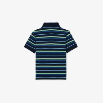 Contrast Stripe Petit Piqua Polo