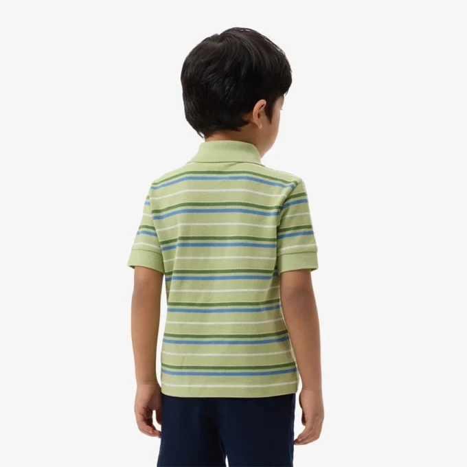 Contrast Stripe Petit Piqua Polo