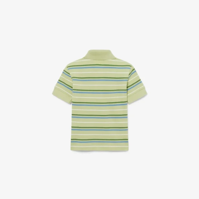 Contrast Stripe Petit Piqua Polo