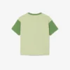 Contrast Trim Cotton T-Shirt