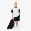 Contrast Trim Cotton T-Shirt
