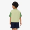 Contrast Trim Cotton T-Shirt