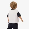 Contrast Trim Cotton T-Shirt