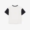 Contrast Trim Cotton T-Shirt
