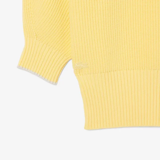 Cotton Crew Neck Sweater