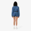 Cotton Denim Shorts