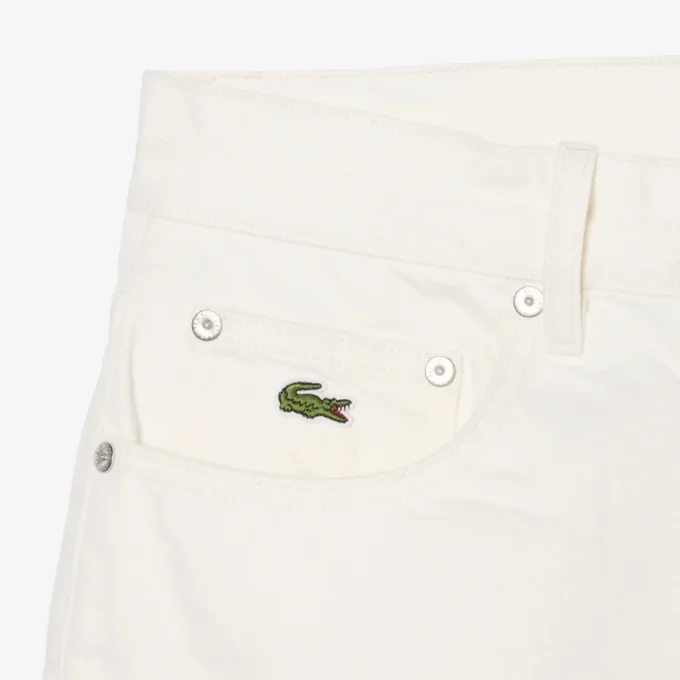 Cotton Denim Shorts
