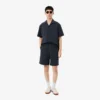 Cotton Seersucker Shorts