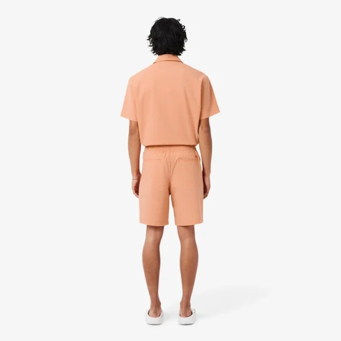 Cotton Seersucker Shorts
