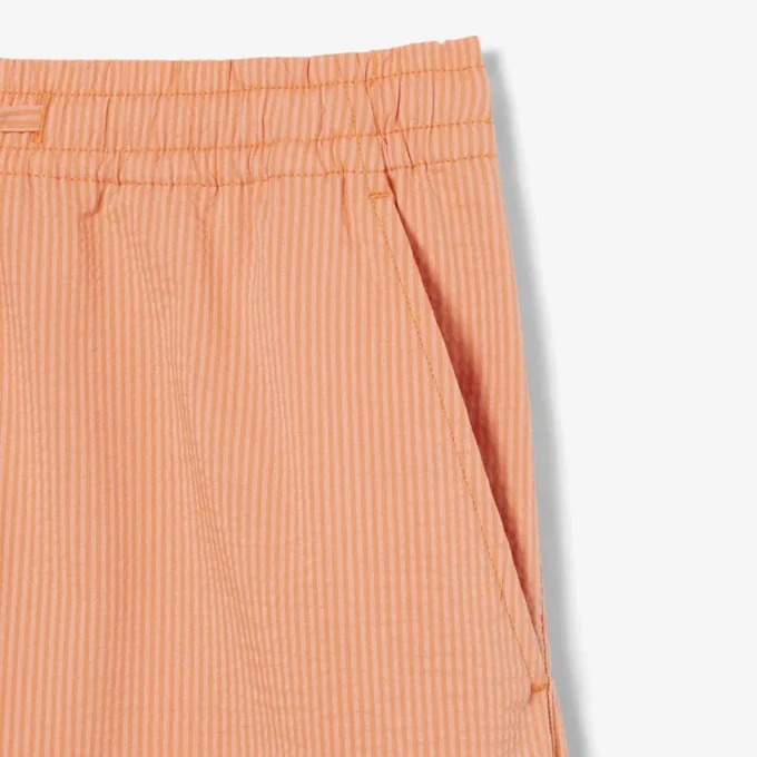 Cotton Seersucker Shorts
