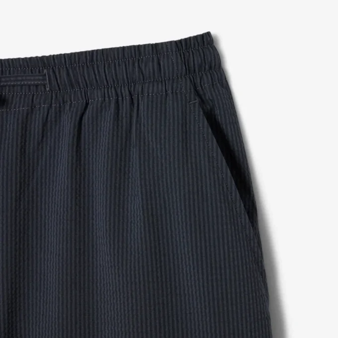 Cotton Seersucker Shorts