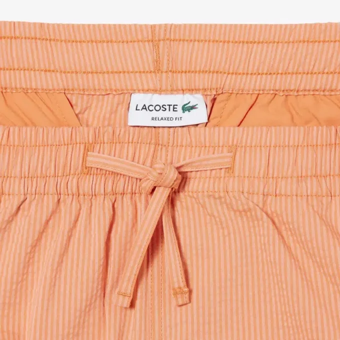 Cotton Seersucker Shorts