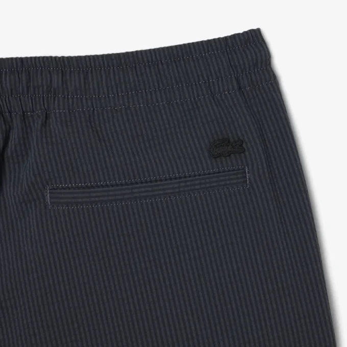 Cotton Seersucker Shorts