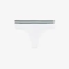 Cotton Stripe Waist String Briefs