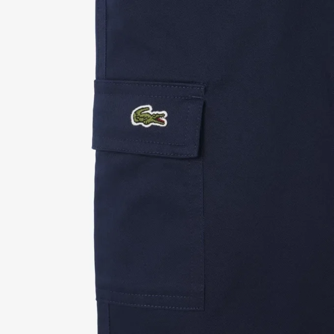 Cotton Twill Cargo Pants