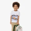 Croc Print Cotton T-Shirt