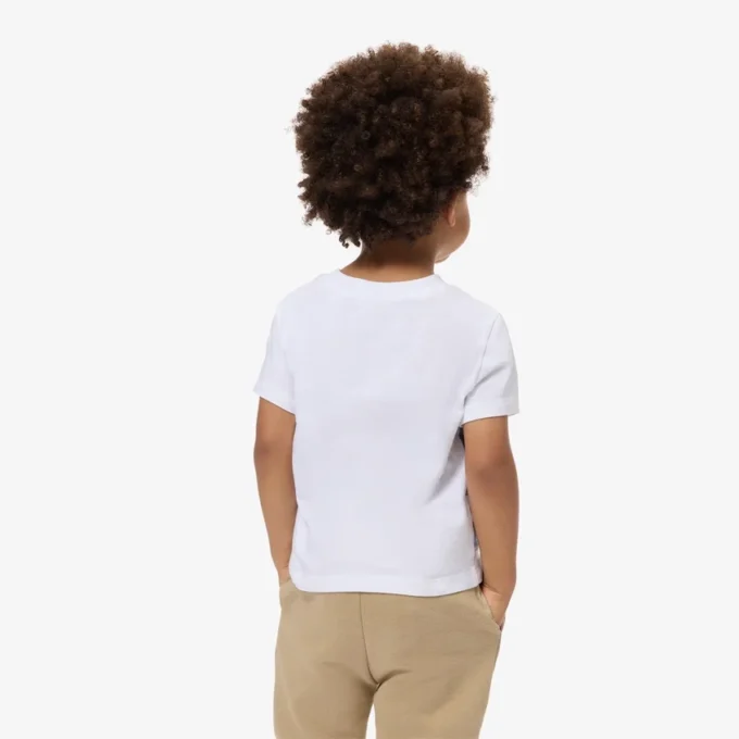Croc Print Cotton T-Shirt