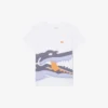 Croc Print Cotton T-Shirt