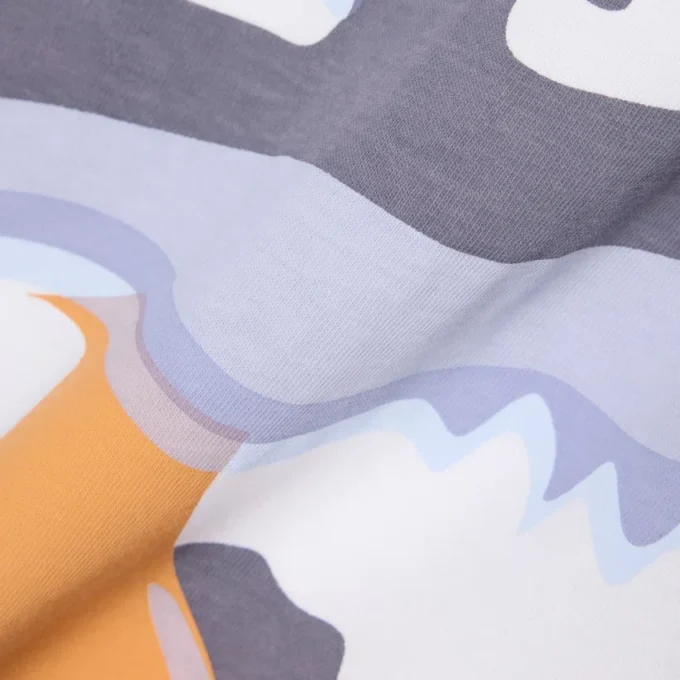 Croc Print Cotton T-Shirt