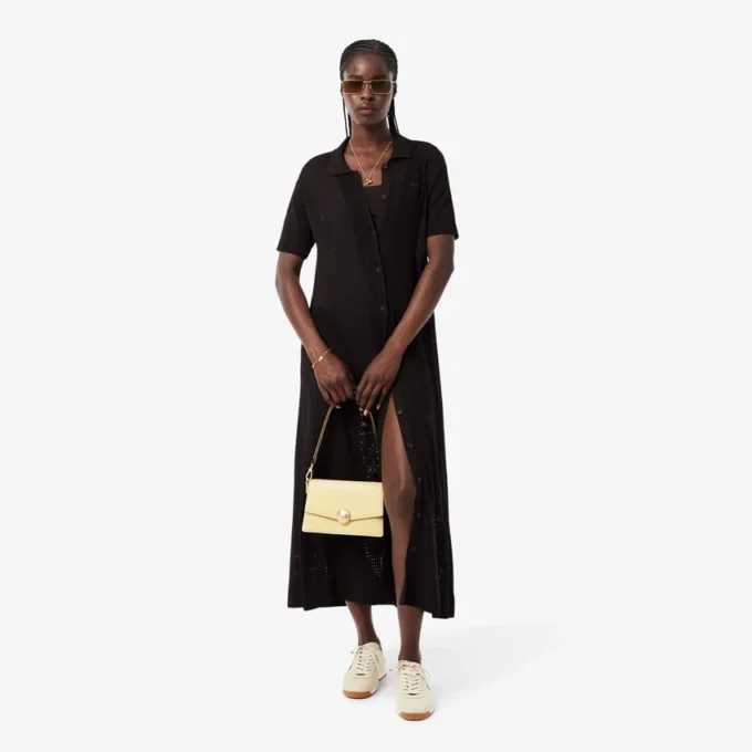 Crochet Polo Dress