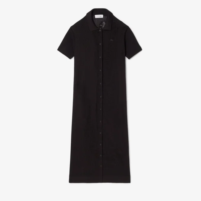 Crochet Polo Dress