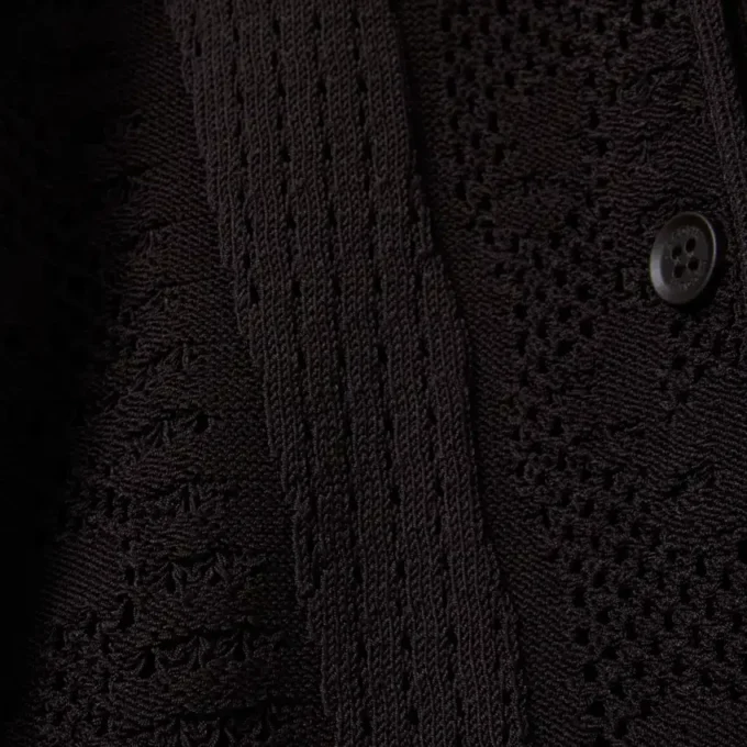 Crochet Polo Dress