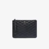 Crocodelle Leather Clutch