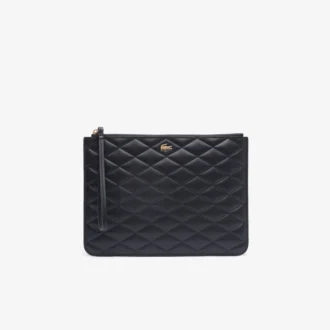 Crocodelle Leather Clutch