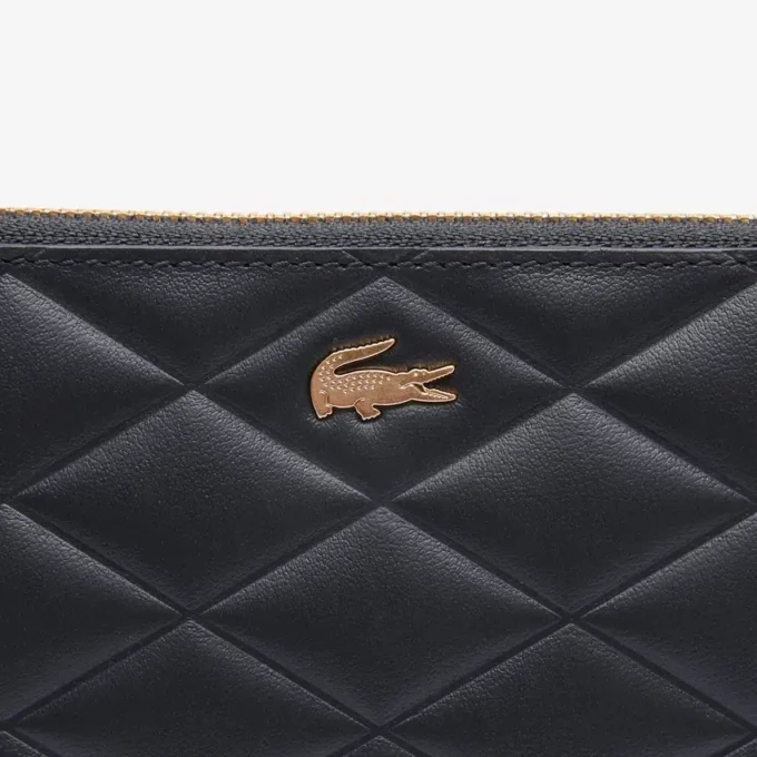 Crocodelle Leather Clutch