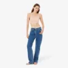 Crocodile Accent Mesh Bralette