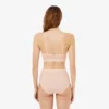 Crocodile Accent Mesh Bralette