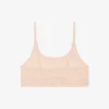 Crocodile Accent Mesh Bralette