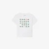 Crocodile Print Cotton T-Shirt