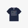 Crocodile Print Cotton T-Shirt