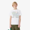 Crocodile Print Cotton T-Shirt