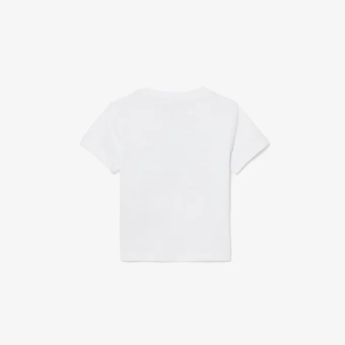 Crocodile Print Cotton T-Shirt