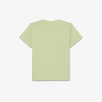 Crocodile Print Cotton T-Shirt