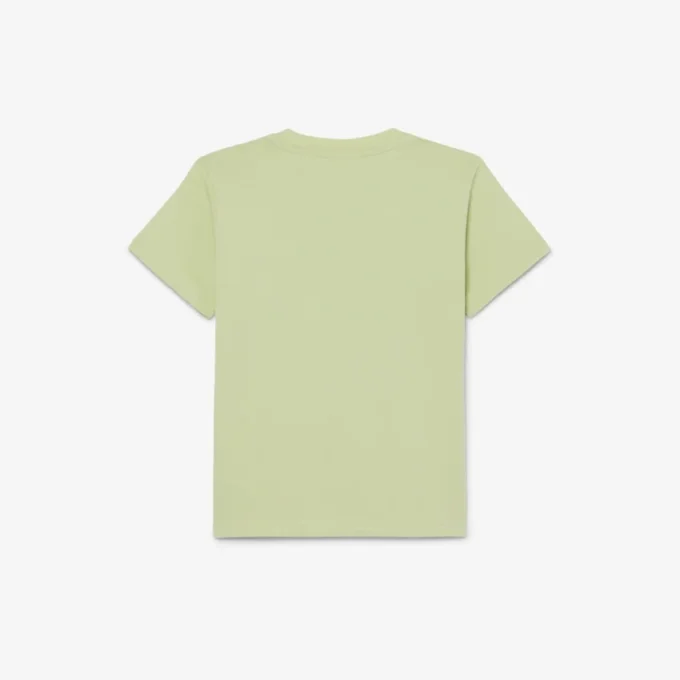 Crocodile Print Cotton T-Shirt