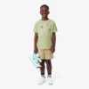 Crocodile Print Cotton T-Shirt