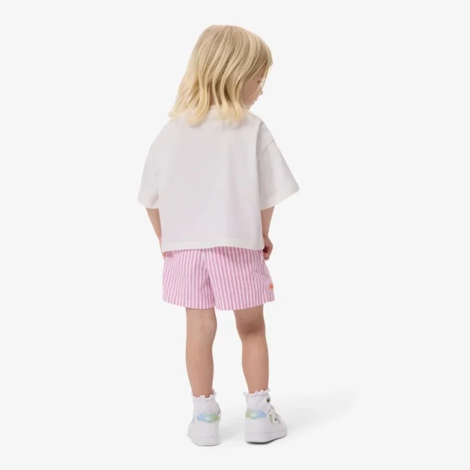 Crocodile Print Cotton T-Shirt