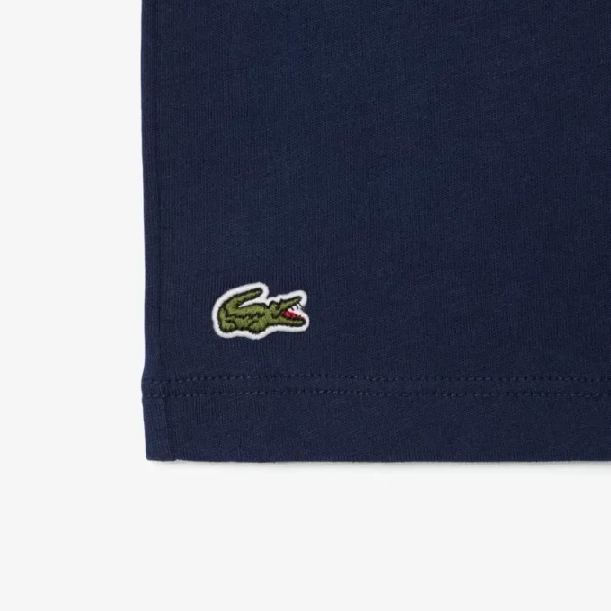 Crocodile Print Cotton T-Shirt