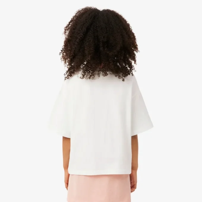 Crocodile Print Cotton T-Shirt