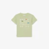 Crocodile Print Cotton T-Shirt